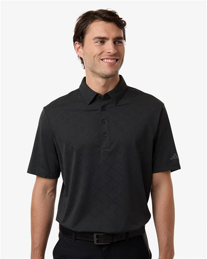 Adidas Men's Ultimate365 Jacquard Polo - A2014 - EMBROIDERED