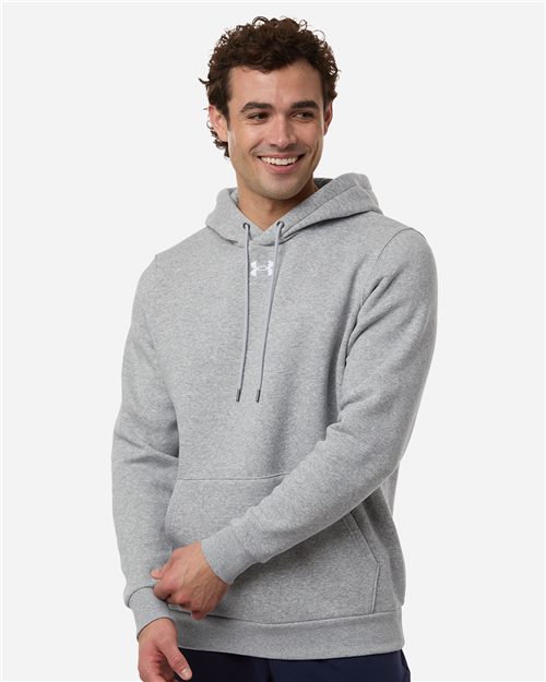 Under Armour Men's Team Icon Fleece Hooded Sweatshirt - 6014161 - EMBROIDERED