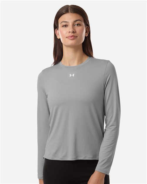 Under Armour Women's Team Vanish Long Sleeve T-Shirt - 6014457 - EMBROIDERED