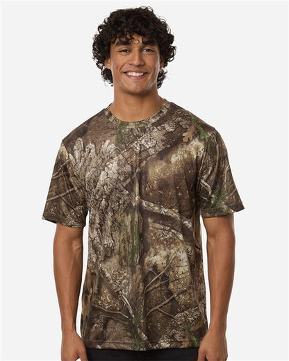 RealTree Unisex Realtree(R) Poly Performance T-Shirt - RT2101 - EMBROIDERED
