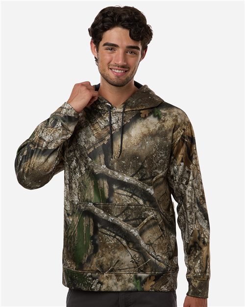 RealTree Unisex Realtree(R) Performance Hooded Sweatshirt - RT5302 - EMBROIDERED