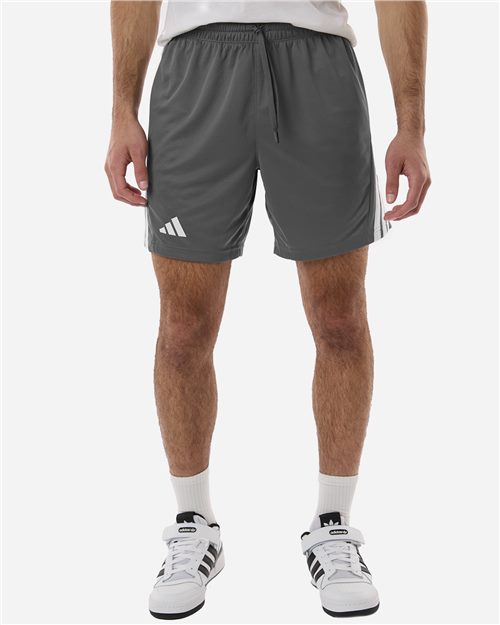 Adidas Men's 3-Stripes 7" Shorts - AT300 - EMBROIDERED