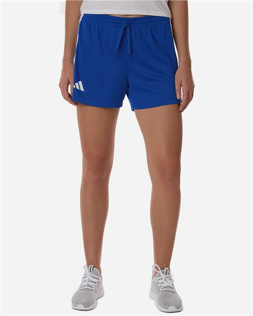 Adidas Women's 3-Stripes 3" Shorts - AT301 - EMBROIDERED