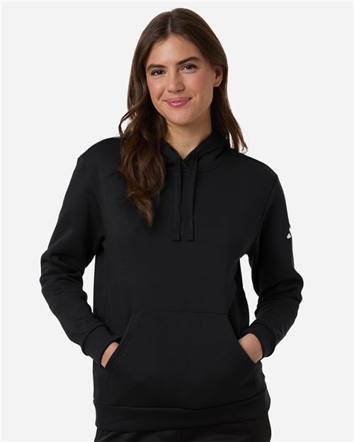 Adidas Women's Fleece Hooded Sweatshirt - AT204 - EMBROIDERED