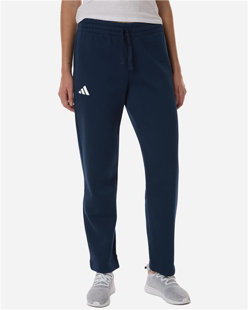 Adidas Women's Fleece Sweatpants - AT216 - EMBROIDERED