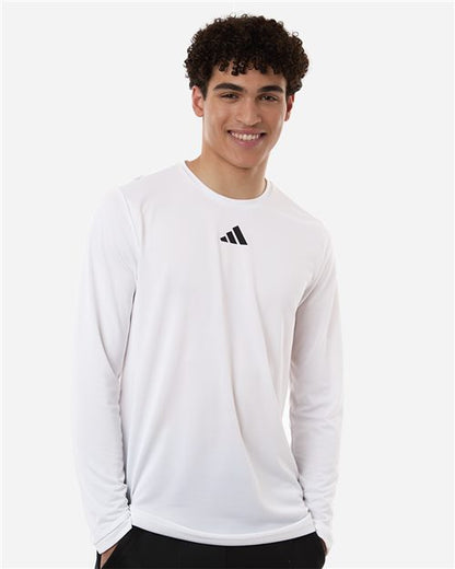 Adidas Men's Pregame Long Sleeve T-Shirt - AT104 - EMBROIDERED