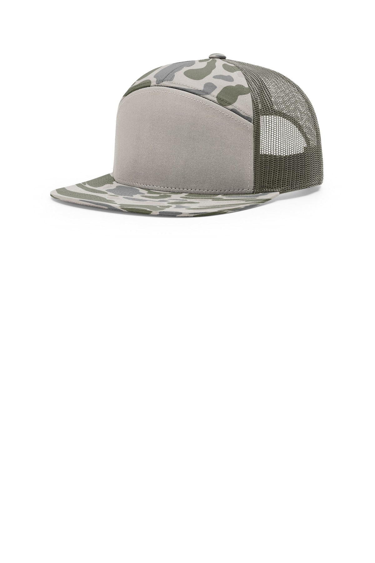 Richardson Printed 7-Panel Trucker 168P - EMBROIDERED