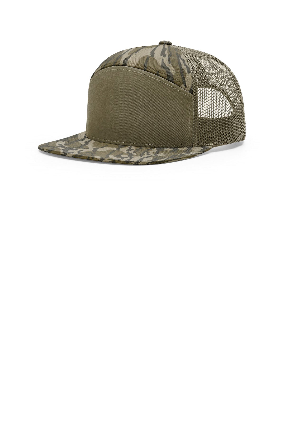 Richardson Printed 7-Panel Trucker 168P - EMBROIDERED