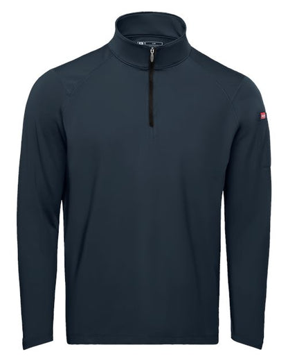 Red Kap Men's Performance Cadet Collar Quarter-Zip Pullover - QZM2 - EMBROIDERED