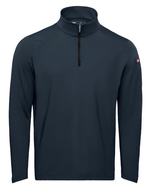 Red Kap Men's Performance Cadet Collar Quarter-Zip Pullover - QZM2 - EMBROIDERED