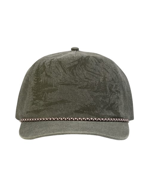 DRI DUCK Buck Nature Scene Cap - 3283 - EMBROIDERED