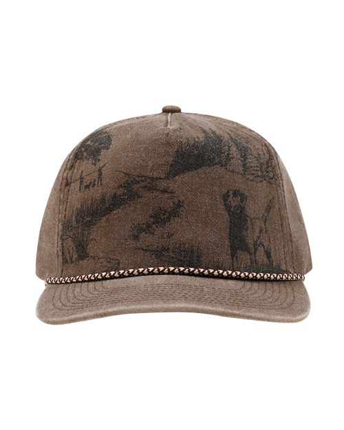 DRI DUCK Lab Nature Scene Cap - 3336 - EMBROIDERED