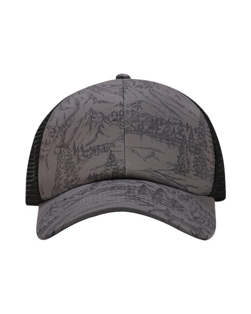 DRI DUCK Buckridge Trucker Cap - 3341 - EMBROIDERED