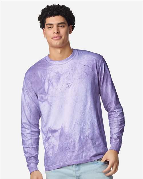 Comfort Colors Unisex Colorblast™ Long Sleeve T-Shirt - 6045 - EMBROIDERED