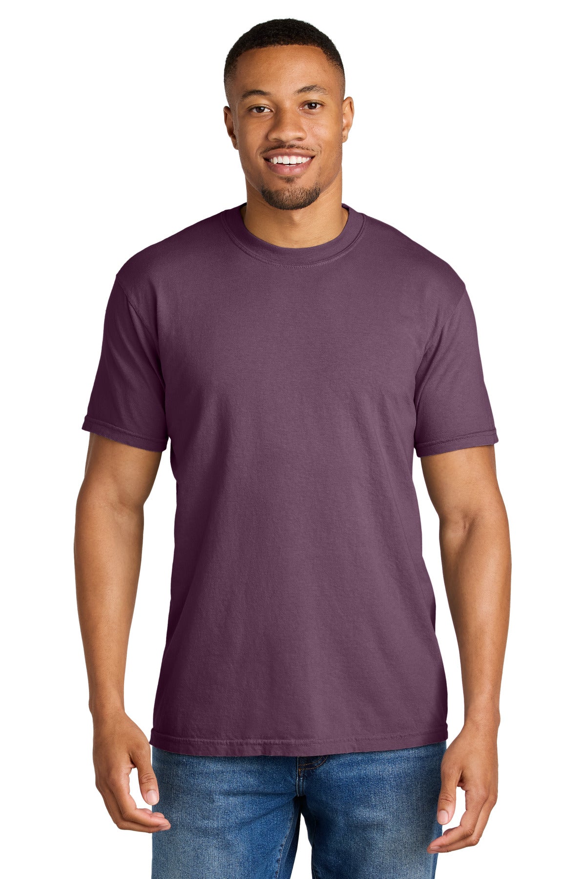COMFORT COLORS Heavyweight Ring Spun Tee. 1717 - EMBROIDERED