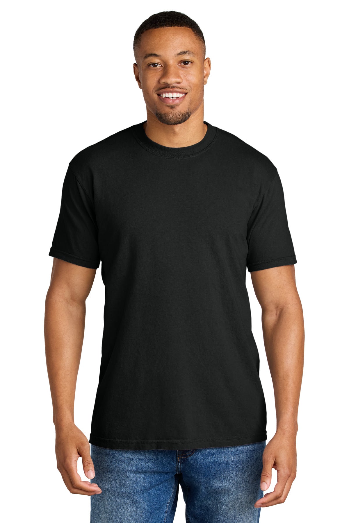 COMFORT COLORS Heavyweight Ring Spun Tee. 1717 - EMBROIDERED