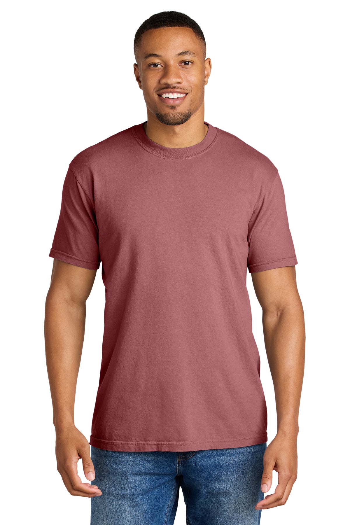 COMFORT COLORS Heavyweight Ring Spun Tee. 1717 - EMBROIDERED