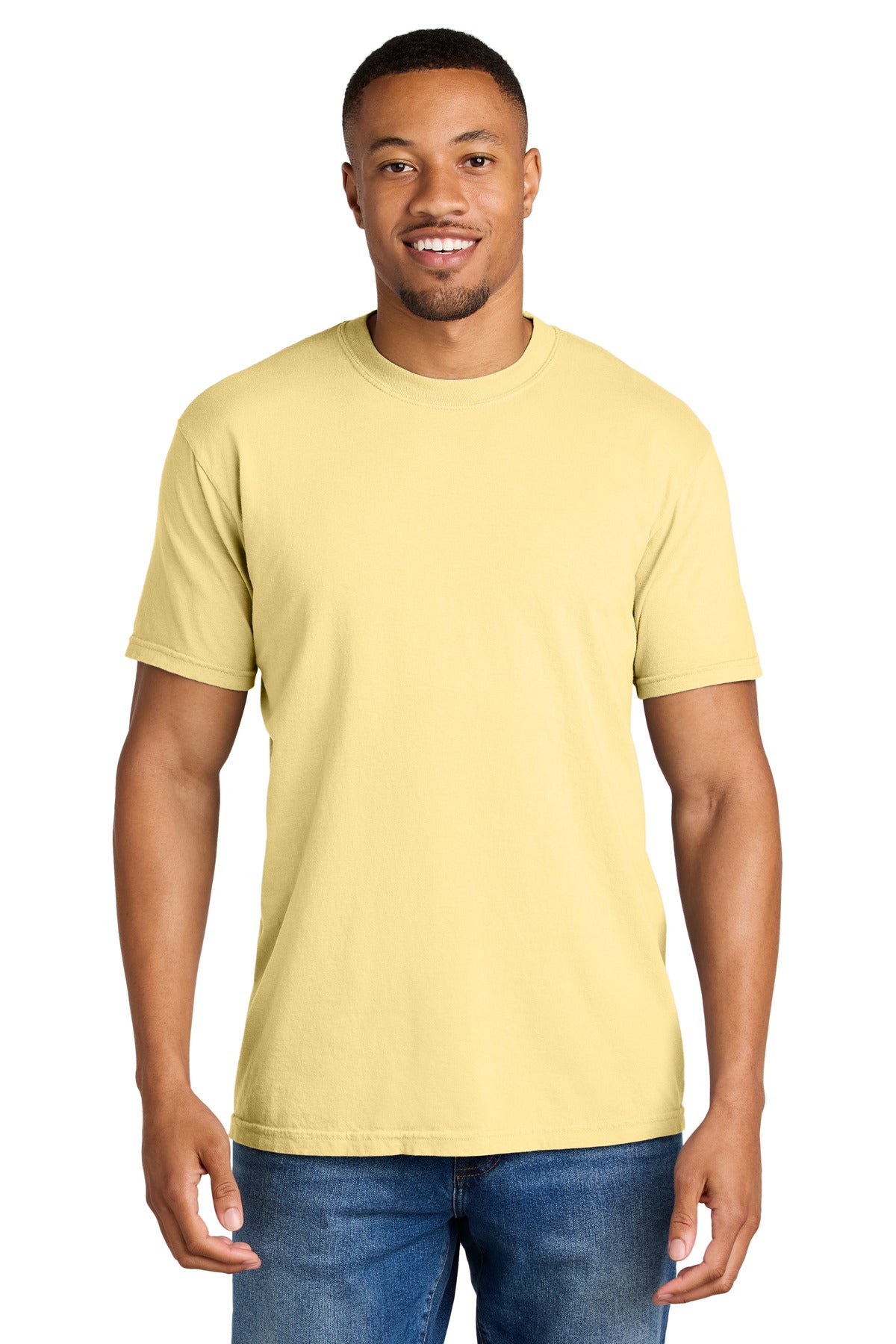 COMFORT COLORS Heavyweight Ring Spun Tee. 1717 - EMBROIDERED