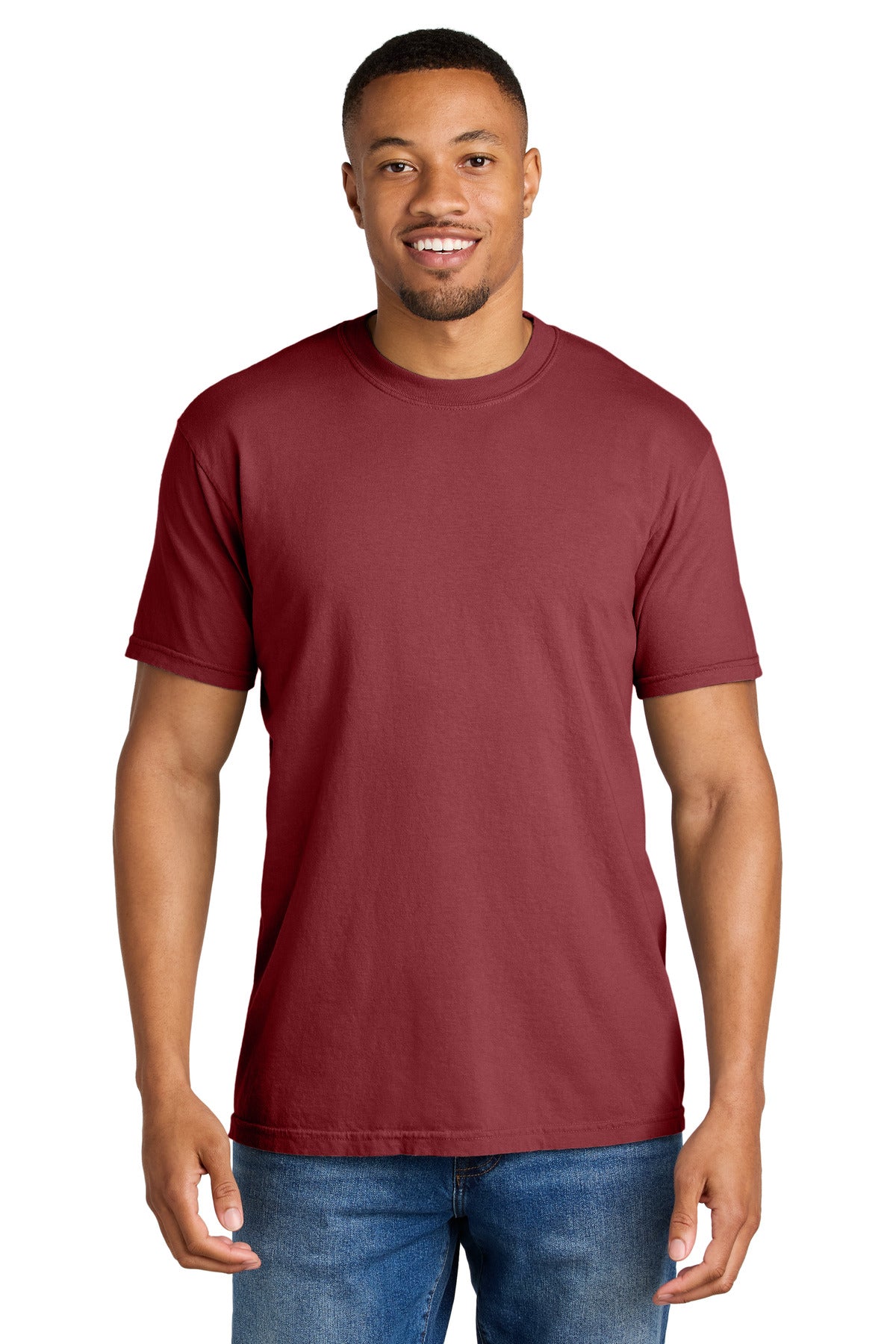 COMFORT COLORS Heavyweight Ring Spun Tee. 1717 - EMBROIDERED