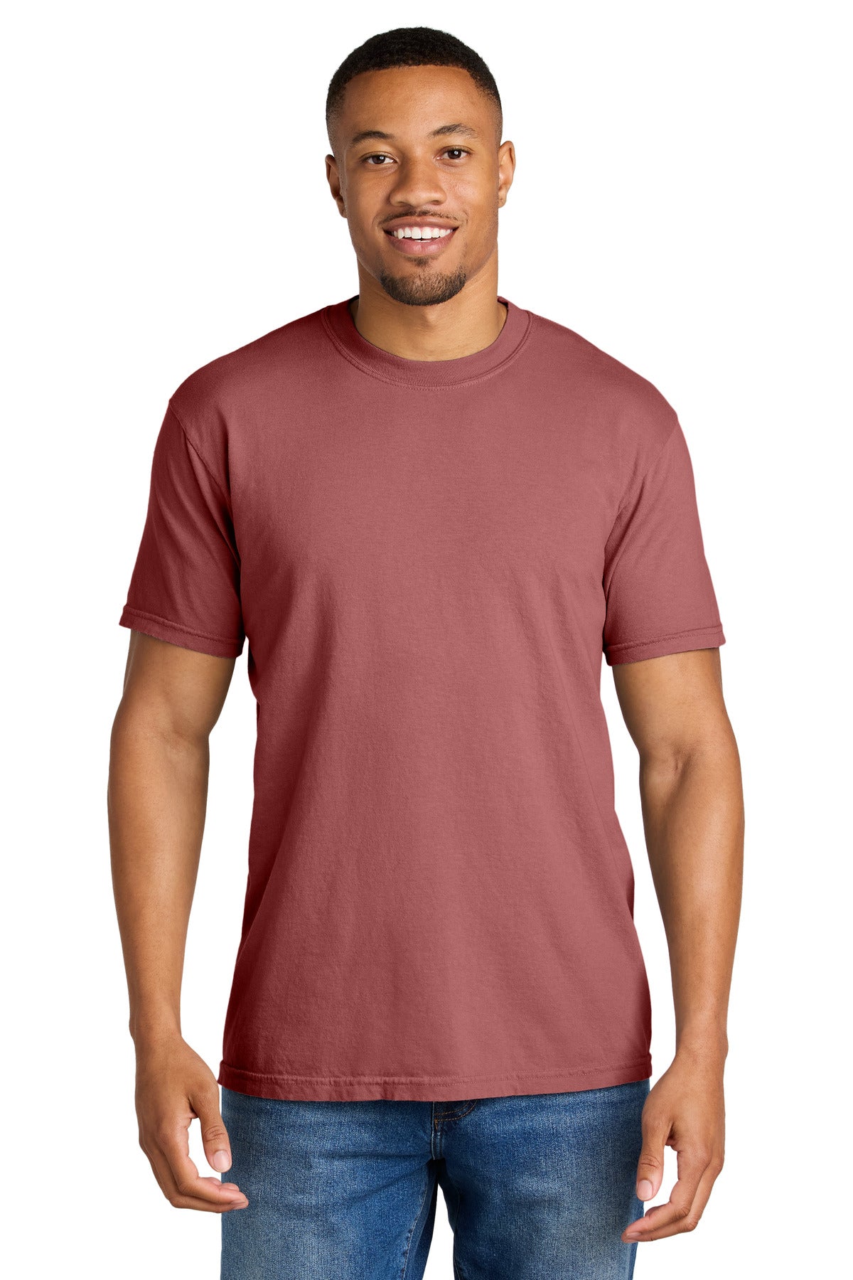 COMFORT COLORS Heavyweight Ring Spun Tee. 1717 - EMBROIDERED