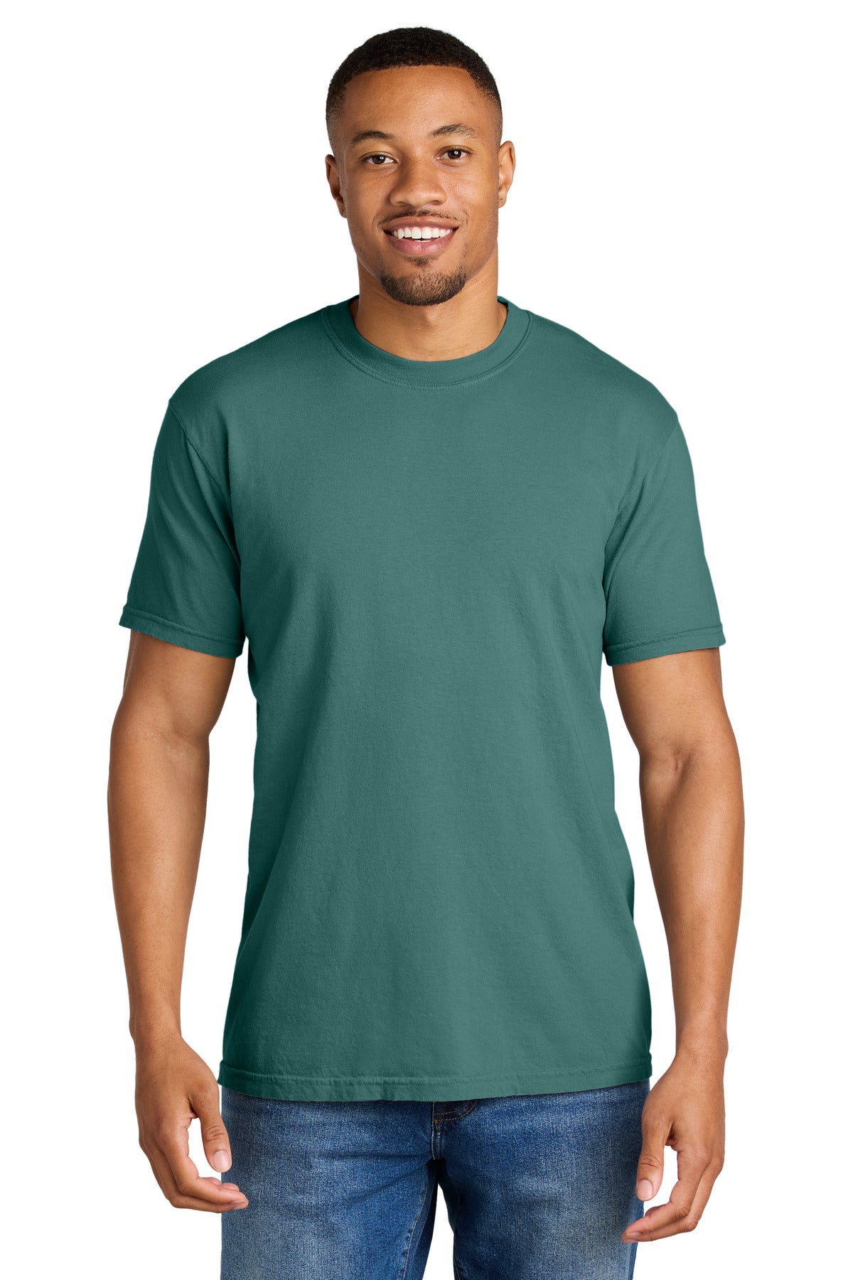 COMFORT COLORS Heavyweight Ring Spun Tee. 1717 - EMBROIDERED