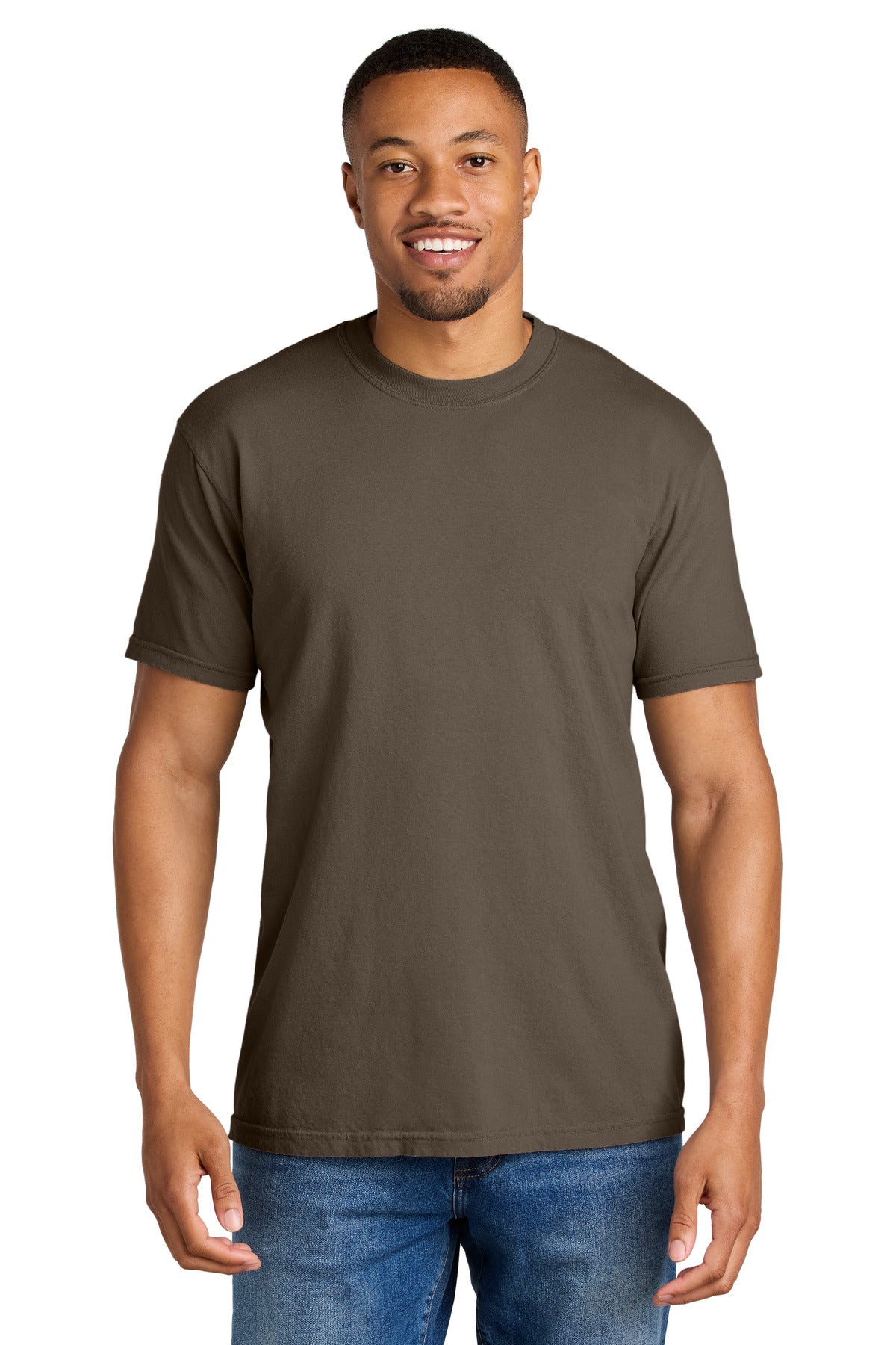 COMFORT COLORS  Heavyweight Ring Spun Tee. 1717 - EMBROIDERED