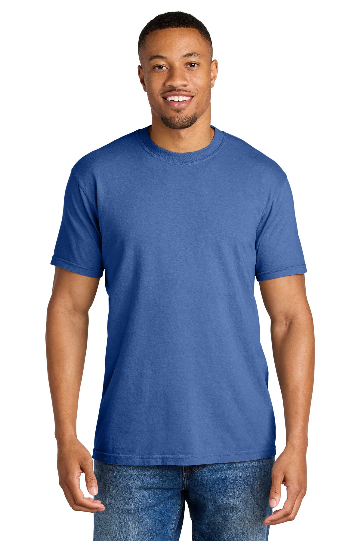 COMFORT COLORS Heavyweight Ring Spun Tee. 1717 - EMBROIDERED