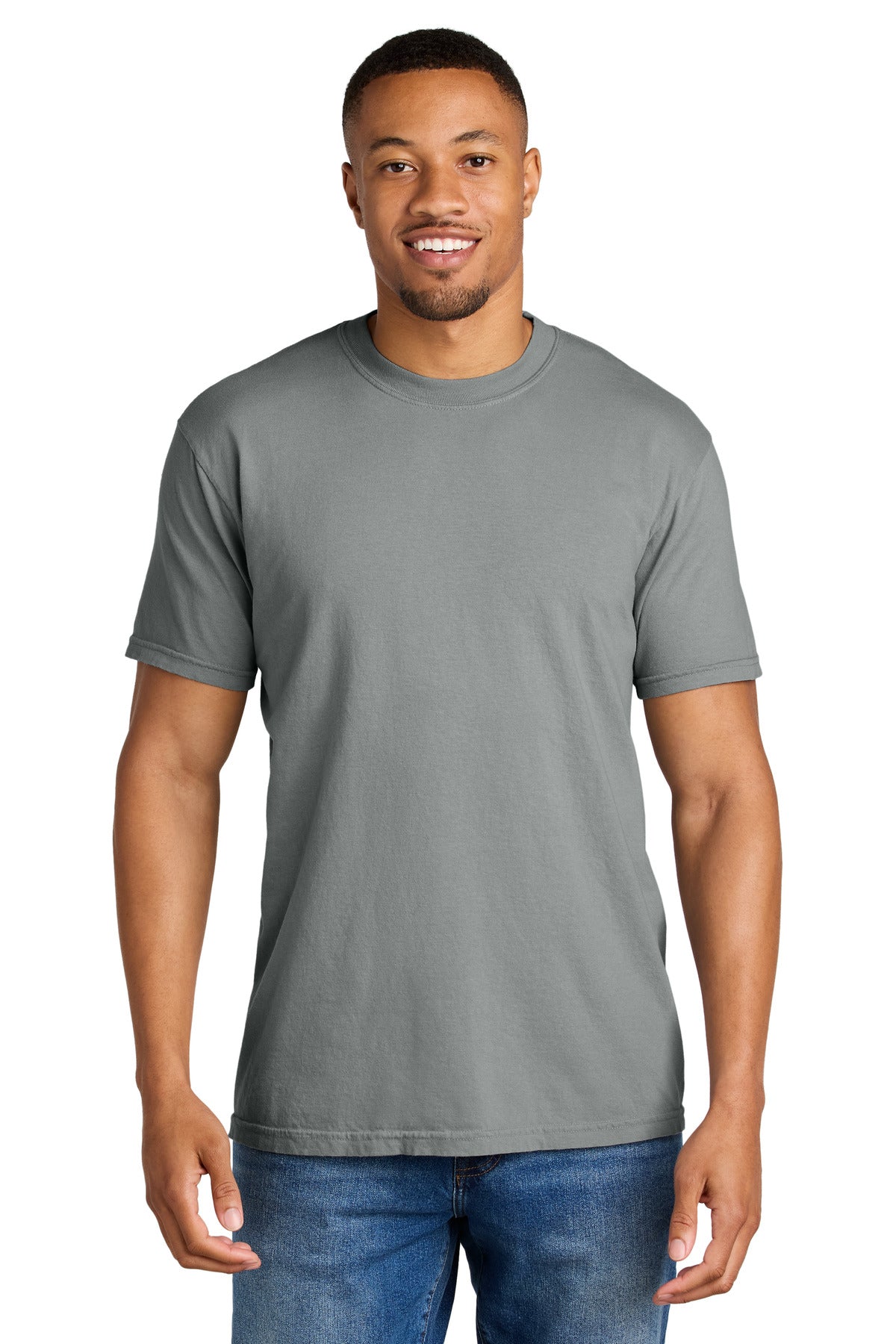 COMFORT COLORS Heavyweight Ring Spun Tee. 1717 - EMBROIDERED
