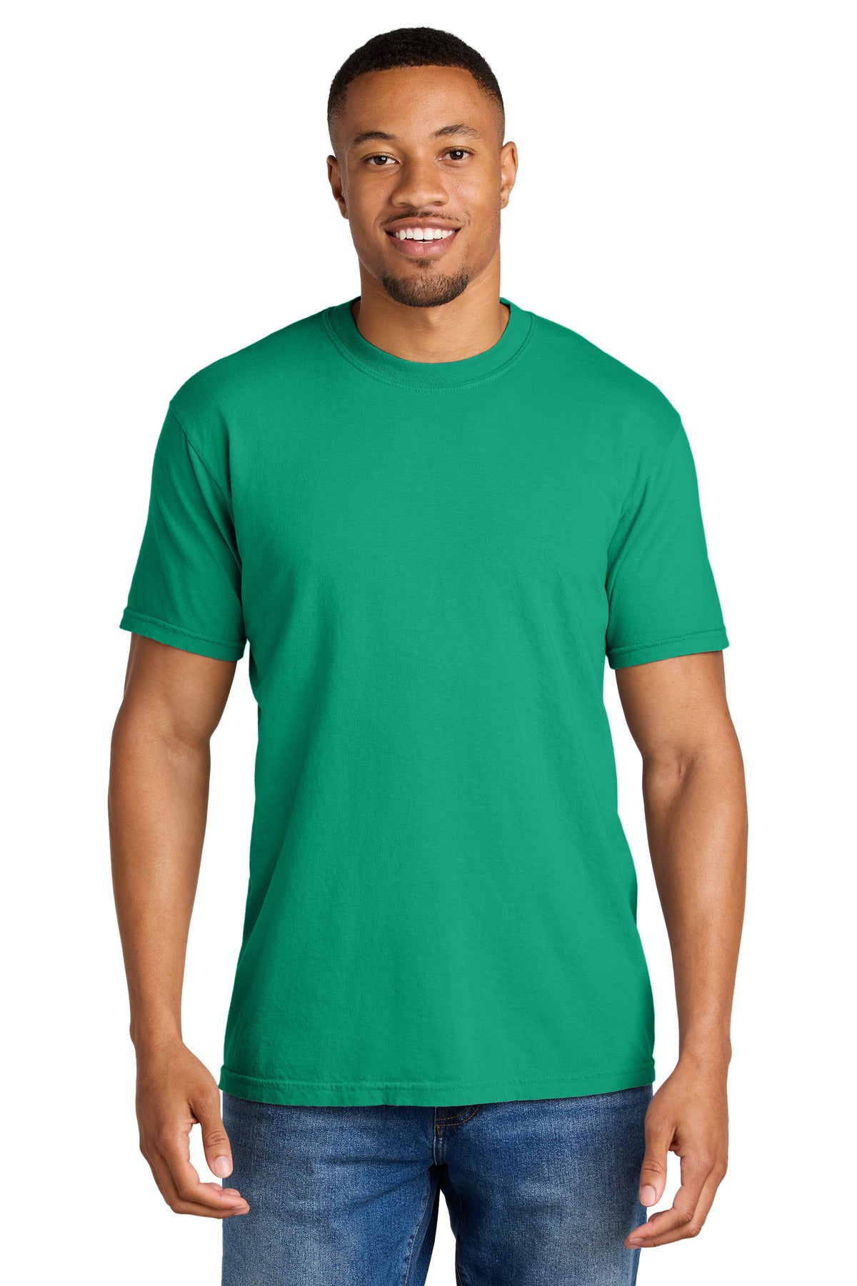 COMFORT COLORS Heavyweight Ring Spun Tee. 1717 - EMBROIDERED