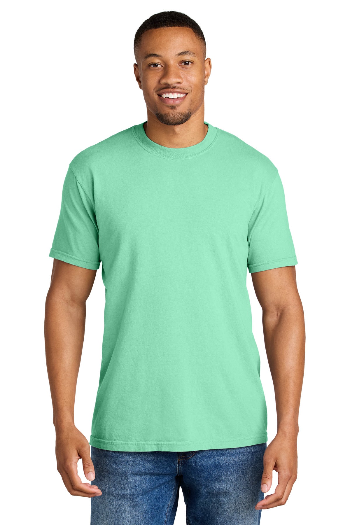 COMFORT COLORS Heavyweight Ring Spun Tee. 1717 - EMBROIDERED