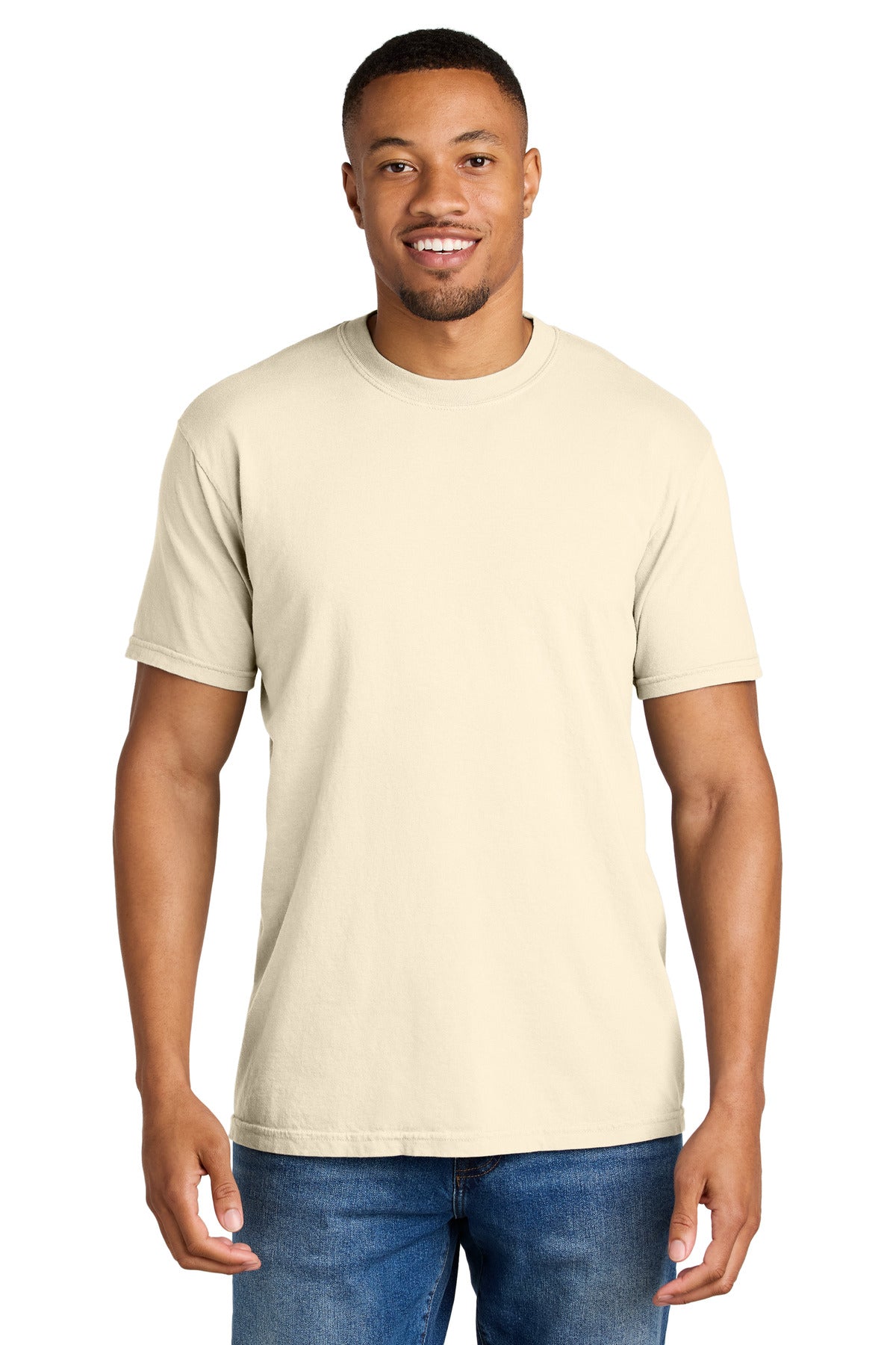 COMFORT COLORS Heavyweight Ring Spun Tee. 1717 - EMBROIDERED