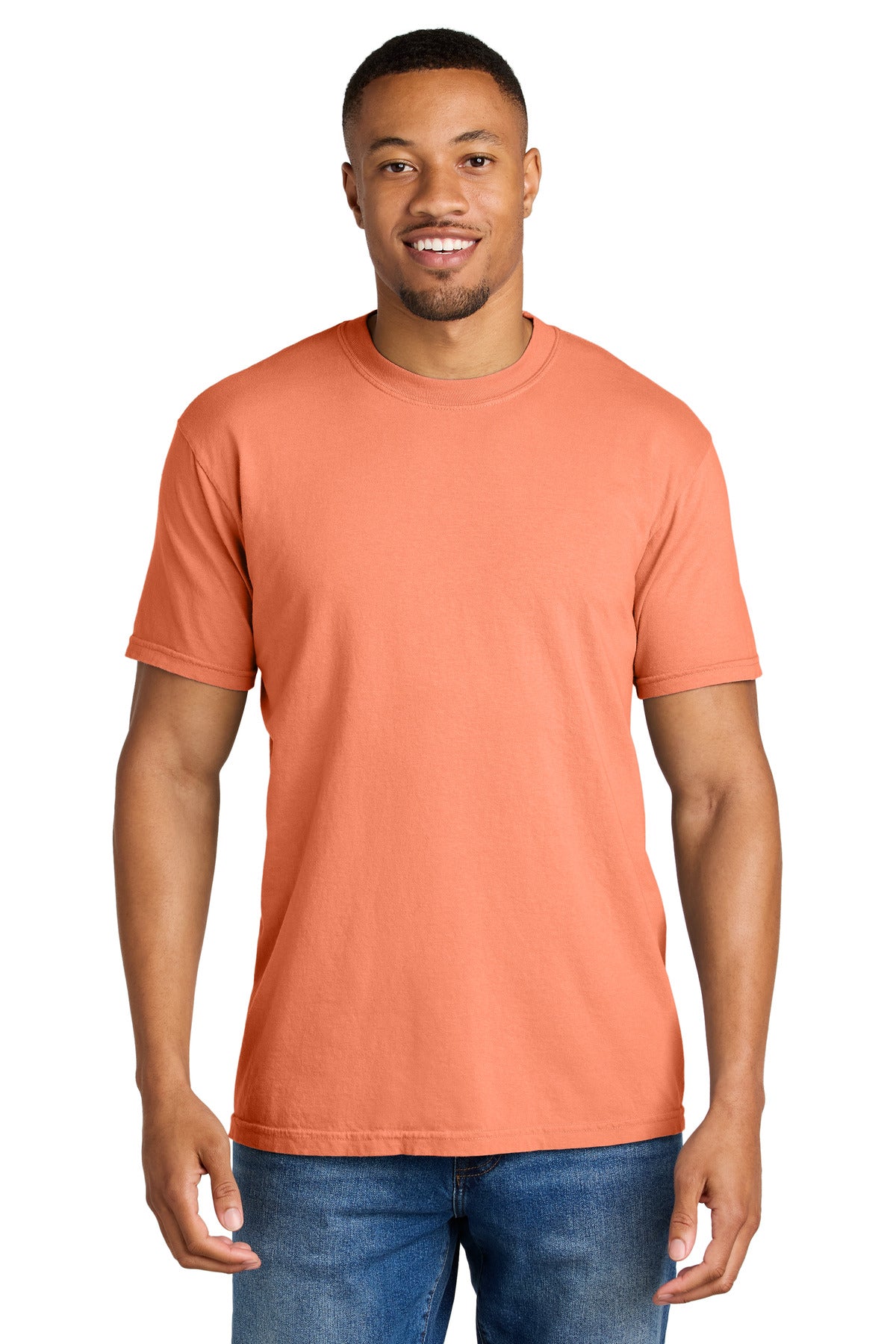 COMFORT COLORS Heavyweight Ring Spun Tee. 1717 - EMBROIDERED