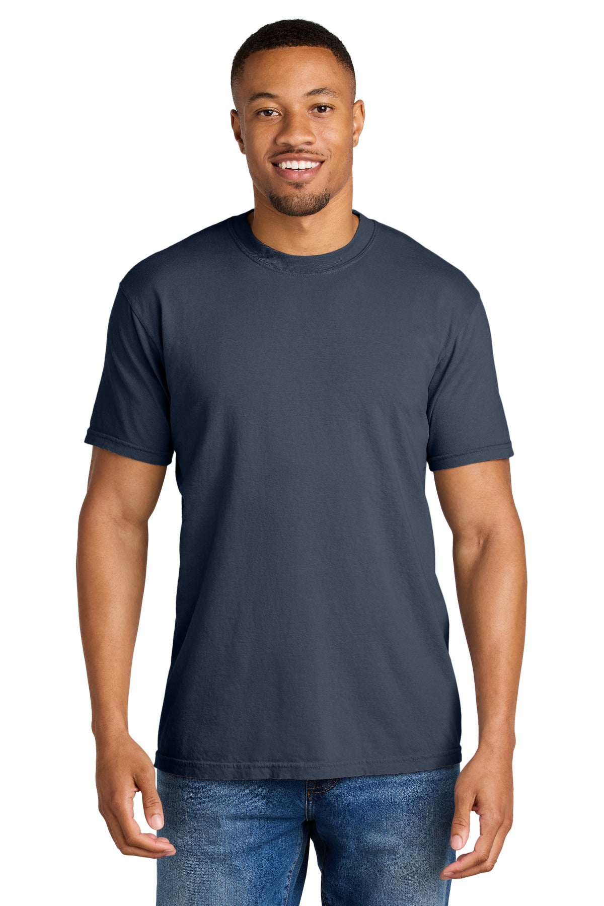 COMFORT COLORS Heavyweight Ring Spun Tee. 1717 - EMBROIDERED