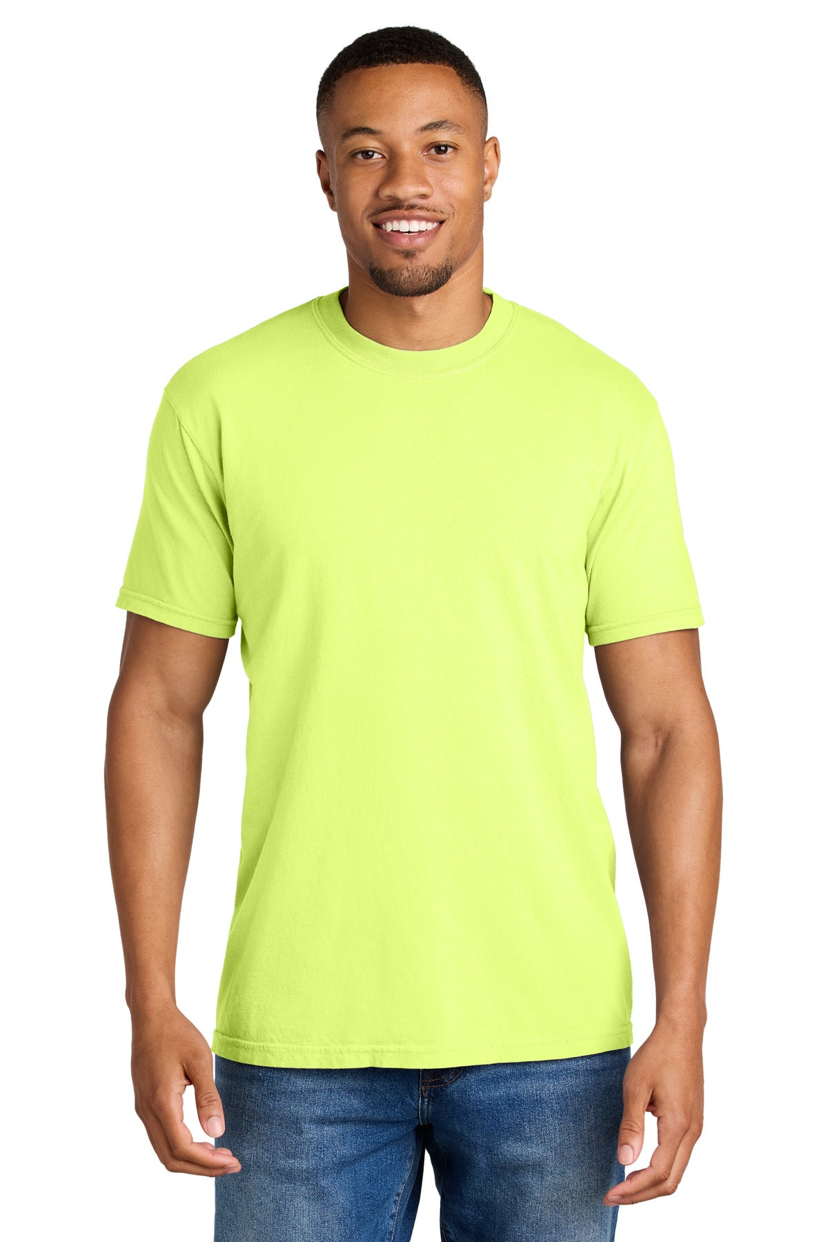 COMFORT COLORS Heavyweight Ring Spun Tee. 1717 - EMBROIDERED
