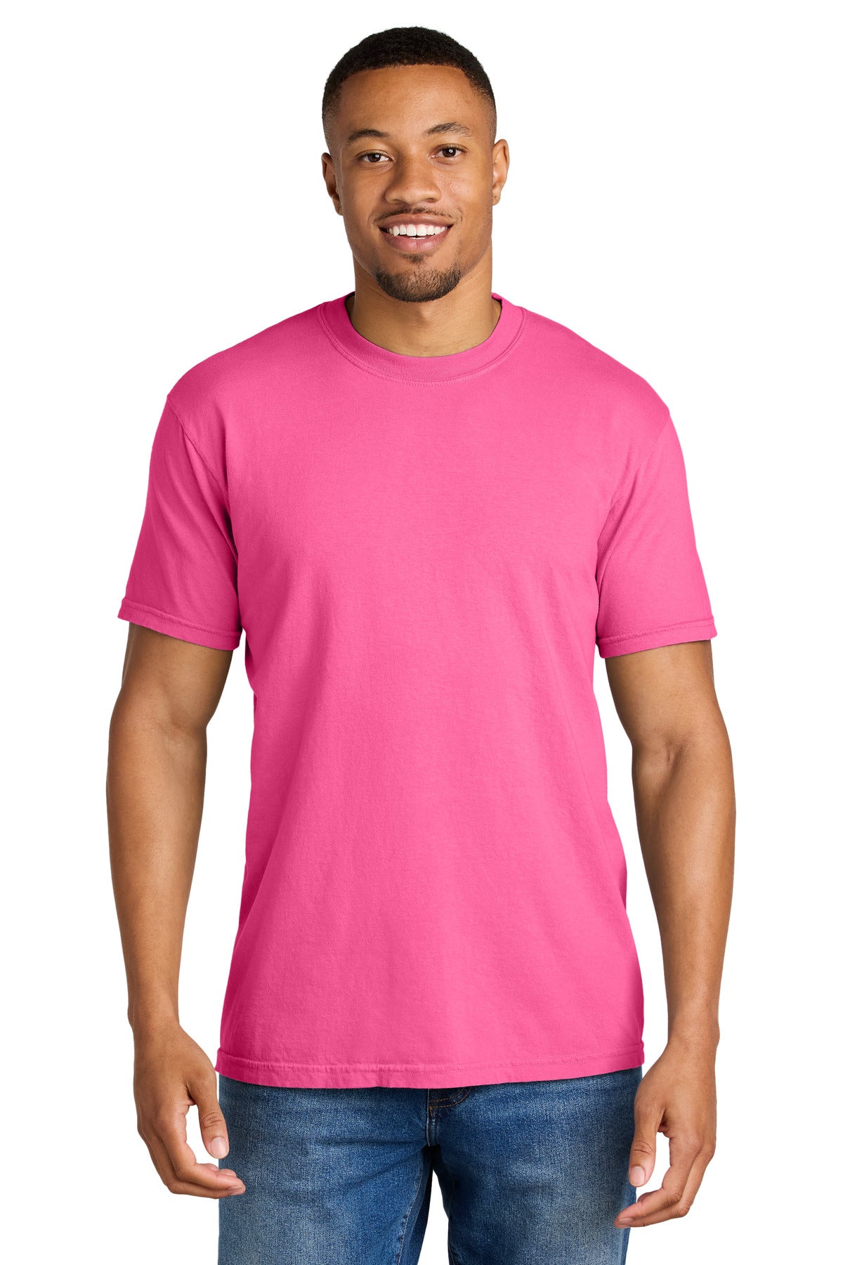 COMFORT COLORS Heavyweight Ring Spun Tee. 1717 - EMBROIDERED