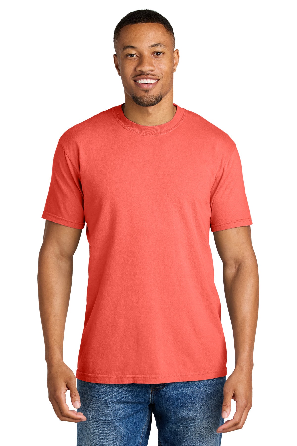 COMFORT COLORS Heavyweight Ring Spun Tee. 1717 - EMBROIDERED