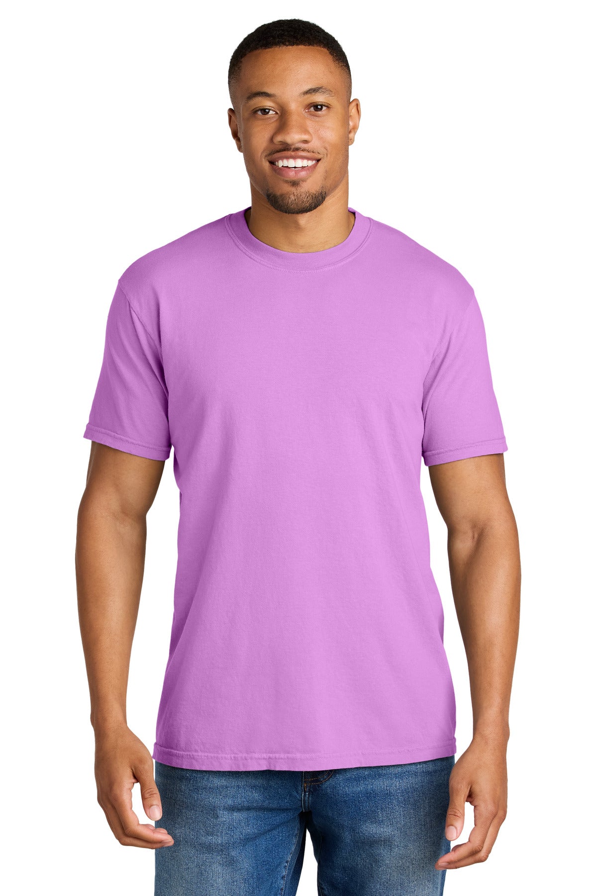 COMFORT COLORS Heavyweight Ring Spun Tee. 1717 - EMBROIDERED