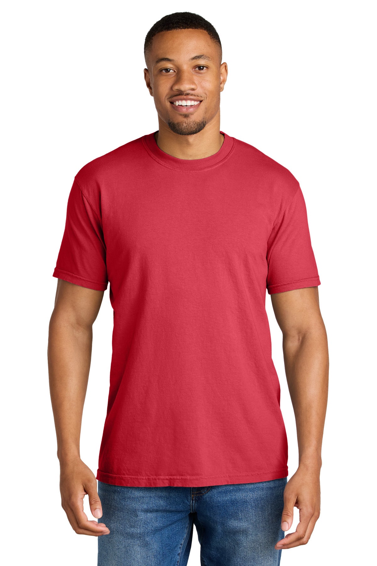COMFORT COLORS Heavyweight Ring Spun Tee. 1717 - EMBROIDERED