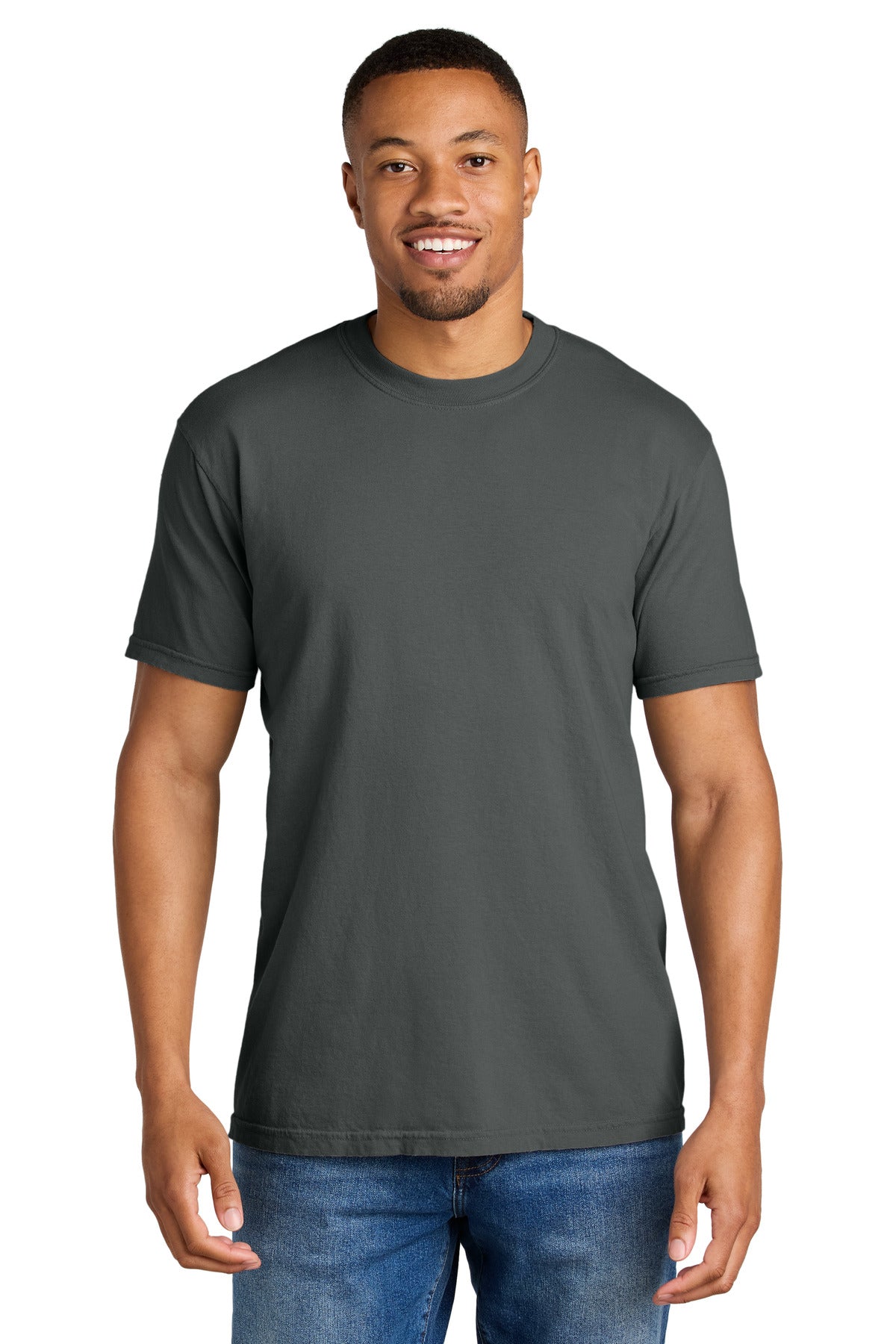 COMFORT COLORS Heavyweight Ring Spun Tee. 1717 - EMBROIDERED