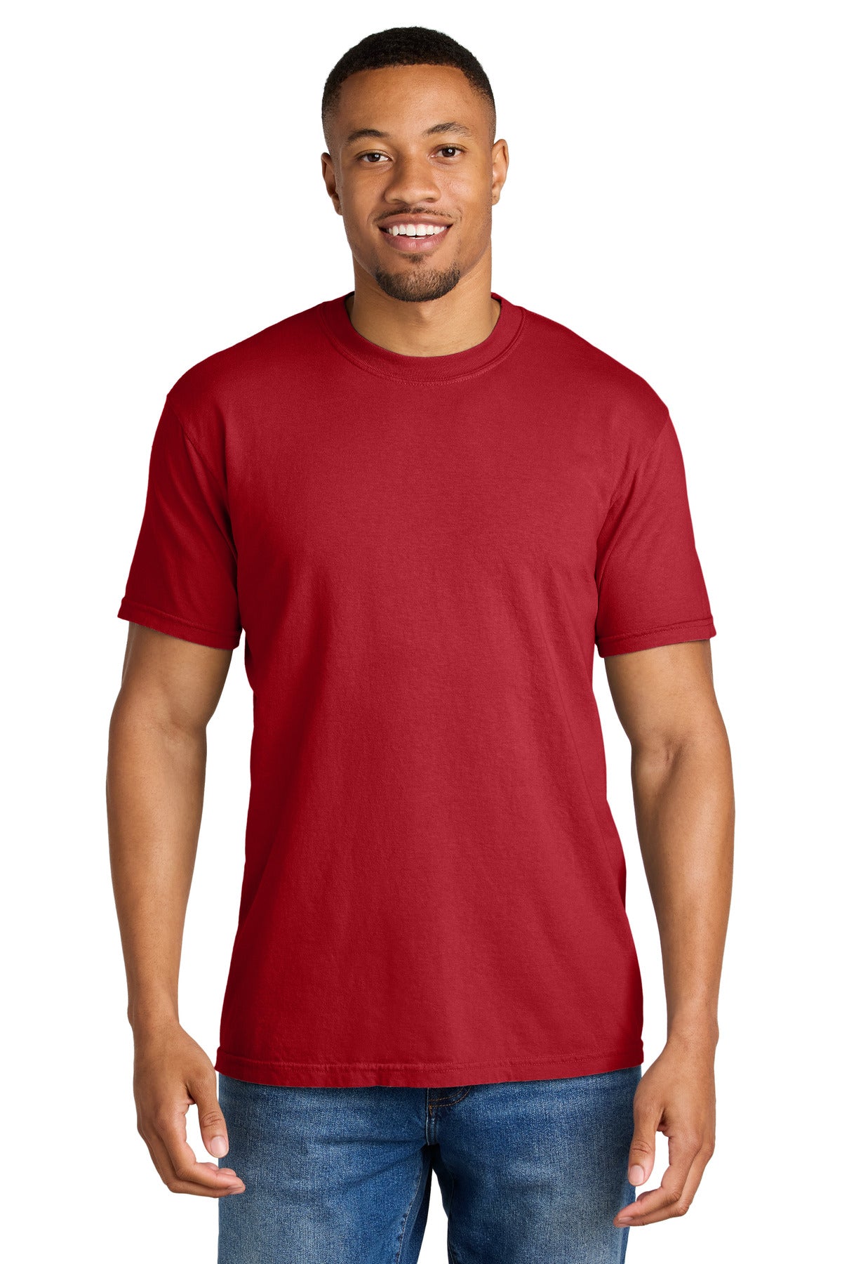 COMFORT COLORS Heavyweight Ring Spun Tee. 1717 - EMBROIDERED