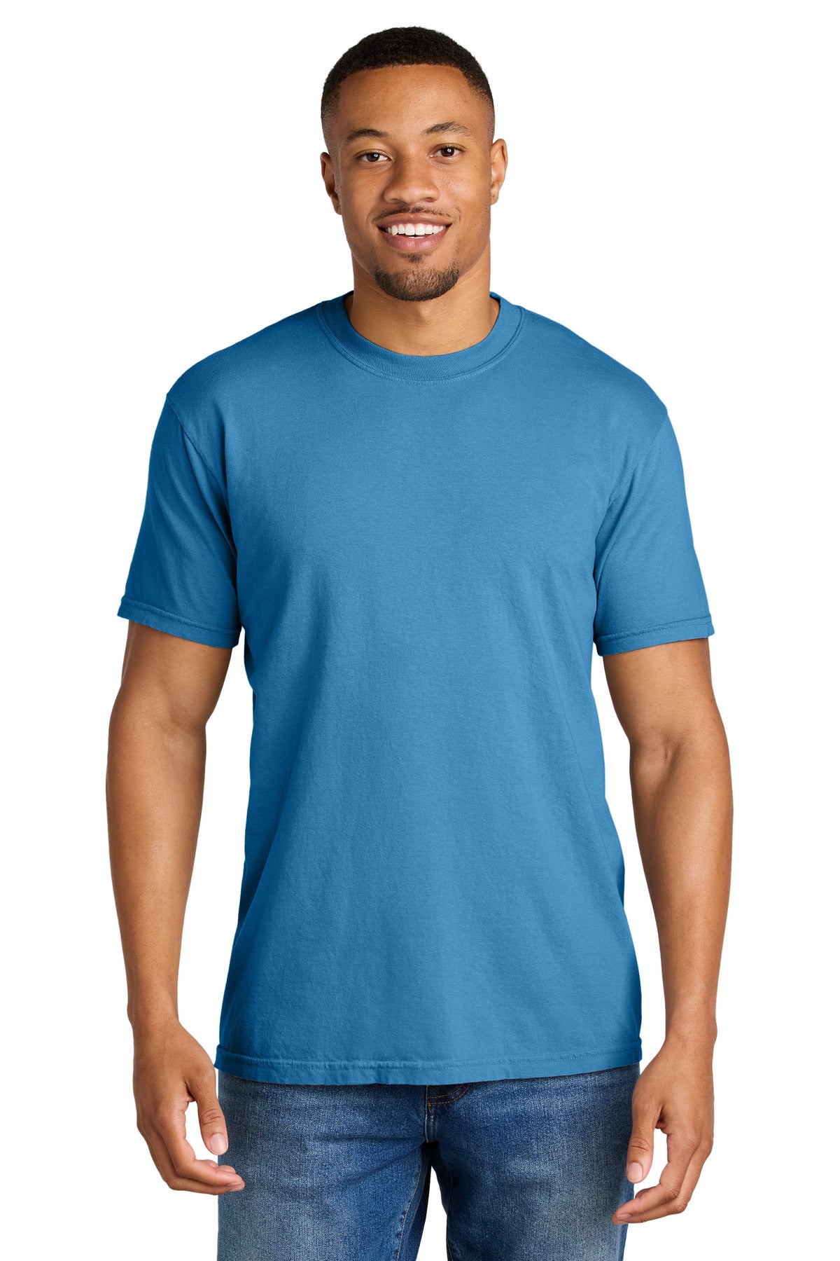 COMFORT COLORS Heavyweight Ring Spun Tee. 1717 - EMBROIDERED