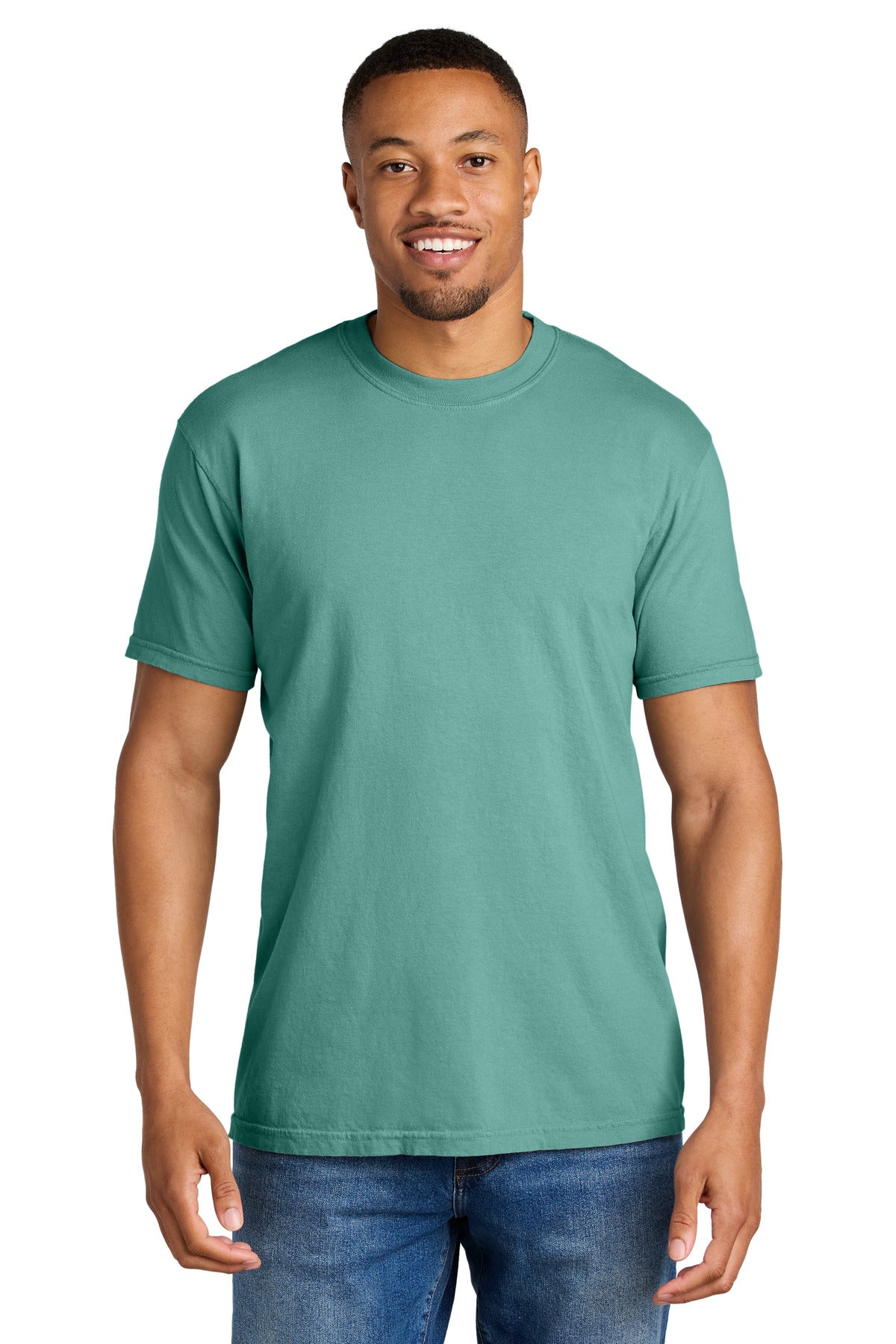 COMFORT COLORS Heavyweight Ring Spun Tee. 1717 - EMBROIDERED