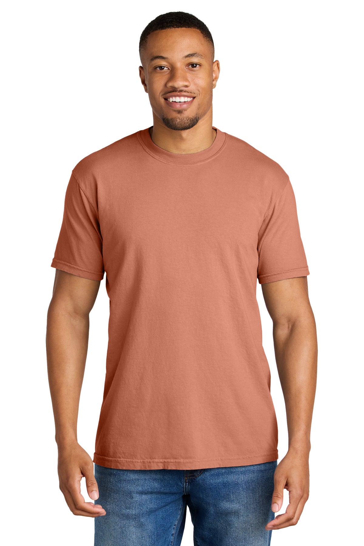 COMFORT COLORS Heavyweight Ring Spun Tee. 1717 - EMBROIDERED