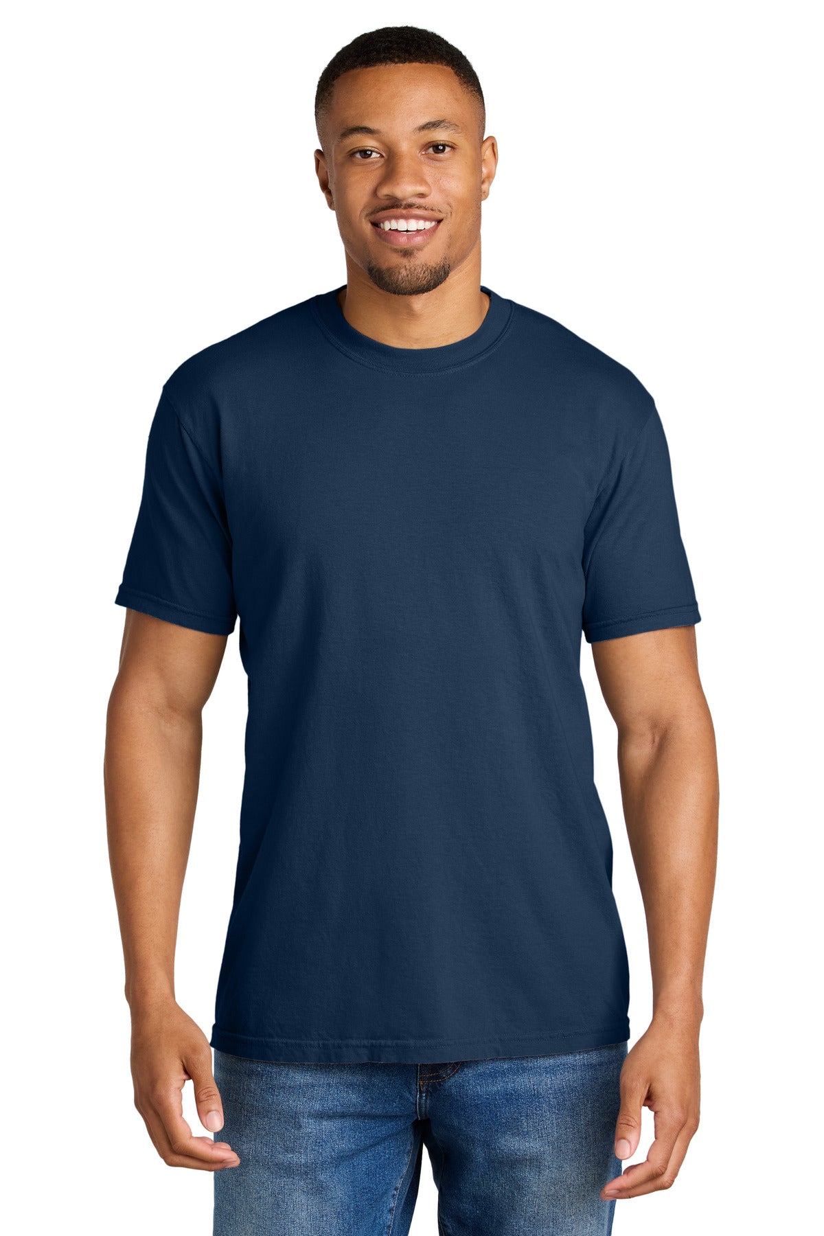 COMFORT COLORS Heavyweight Ring Spun Tee. 1717 - EMBROIDERED