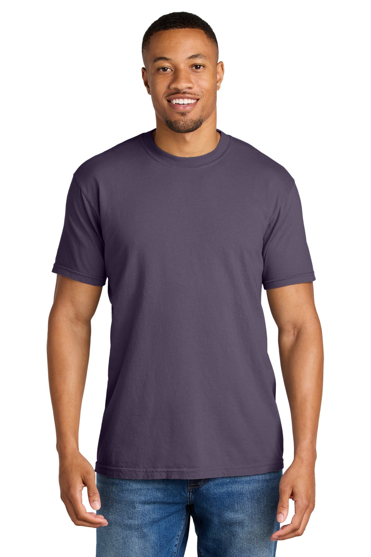 COMFORT COLORS Heavyweight Ring Spun Tee. 1717 - EMBROIDERED