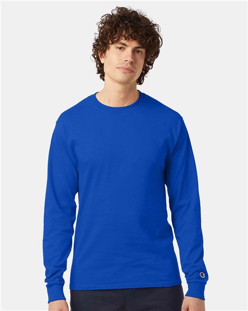 Champion. Unisex Long Sleeve T-Shirt. CC8C
