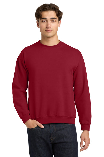 Gildan Heavy Blend Crewneck Sweatshirt. 18000 - EMBROIDERED
