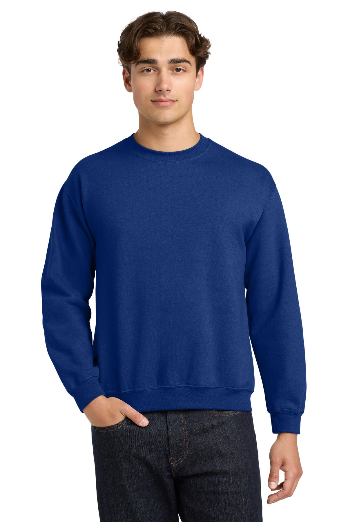 Gildan Heavy Blend Crewneck Sweatshirt. 18000 - EMBROIDERED