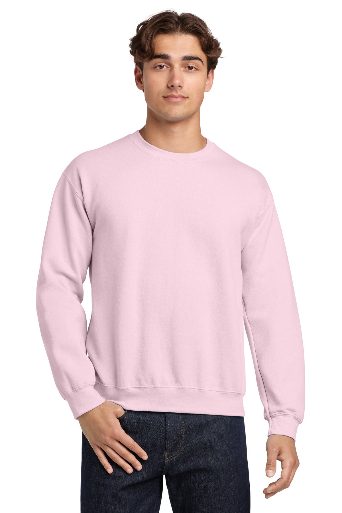 Gildan Heavy Blend Crewneck Sweatshirt. 18000 - EMBROIDERED