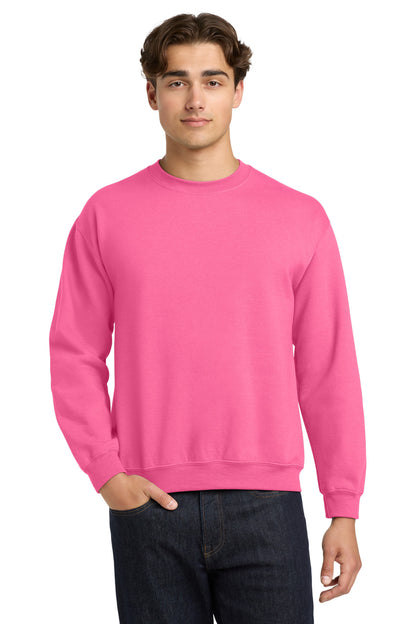 Gildan Heavy Blend Crewneck Sweatshirt. 18000 - EMBROIDERED